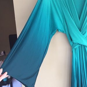 Beautiful green ombré dress